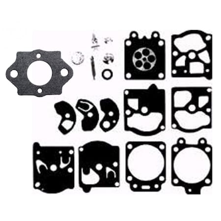 Aic Replacement Parts Carburetor Kit & Intake Gasket fit Tanaka ECS 350 351 355 Chainsaw WA166 CW8 4180-GASKET